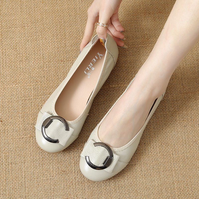 Mocassins simples e casuais para mulheres
