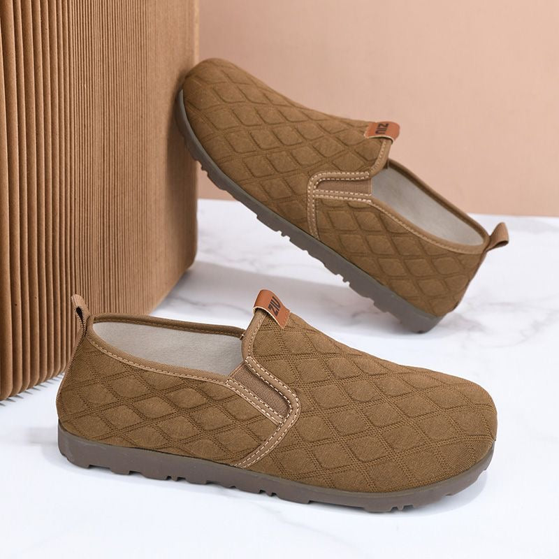 Sapatos antiderrapantes de sola macia, sapatos femininos elegantes