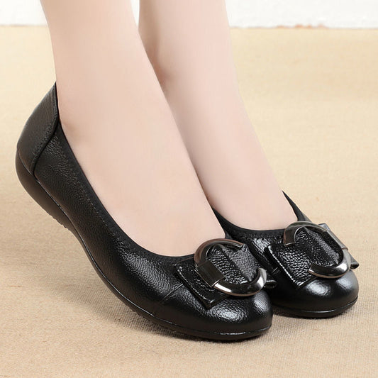 Mocassins simples e casuais para mulheres